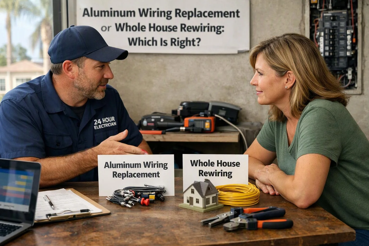 Aluminum Wiring Replacement or Whole House Rewiring: Which Is Right?