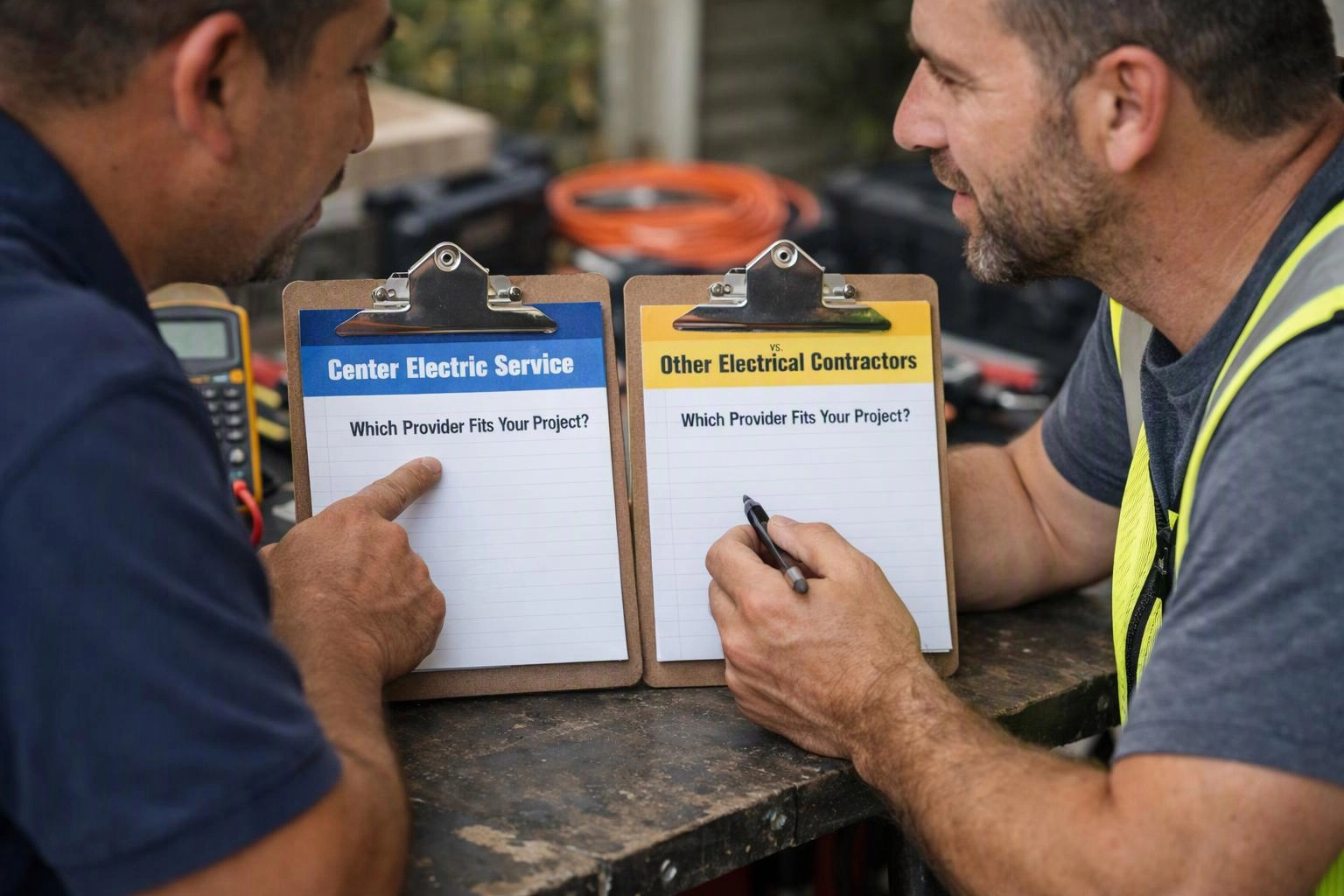 6 Center Electric Service Vs Other Electrical Contractors Companies Worth Comparing