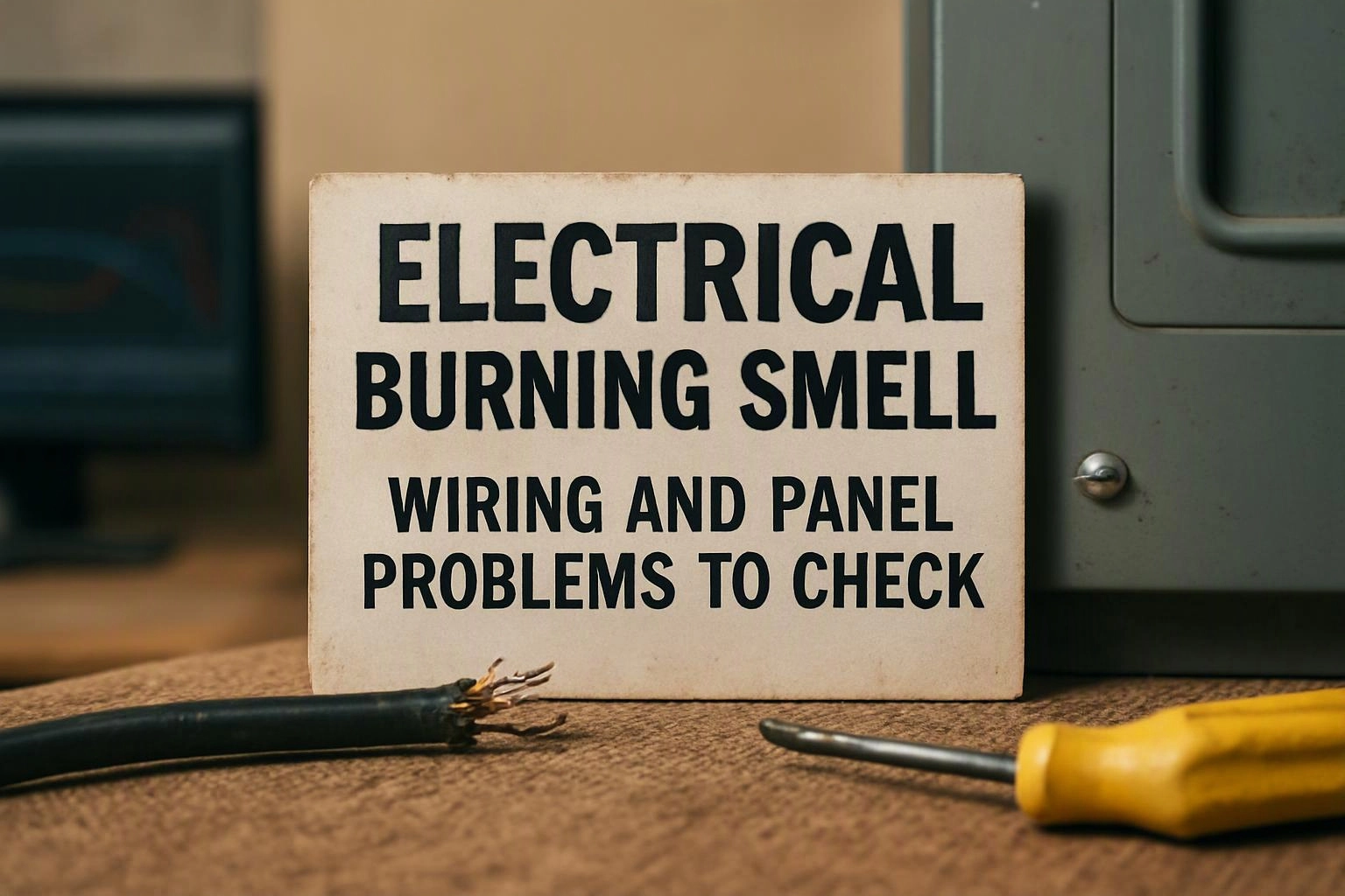 Electrical Burning Smell: Wiring and Panel Problems to Check