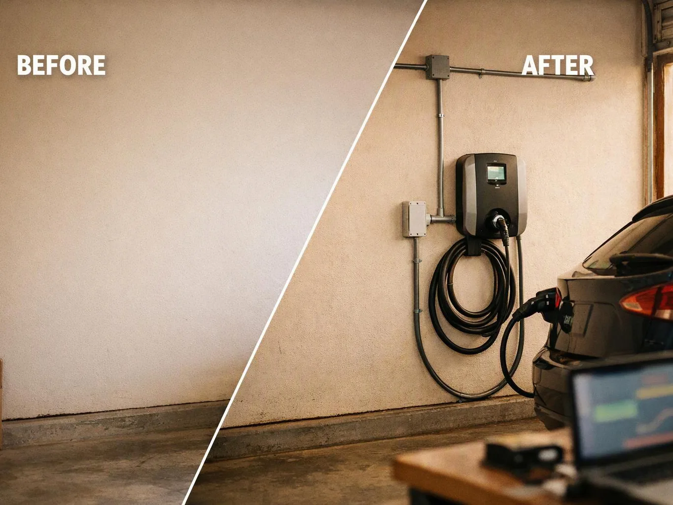 Electric Vehicle Charger Installation